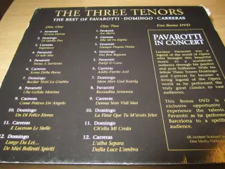 The Three TENORS. Boks.