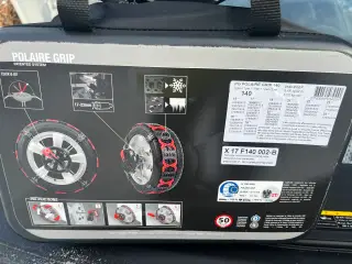 Leje: 2 forskellige snekæder til personbil (el)