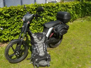 Rieju bye bike one, 2017, 5100 km, grå/sort