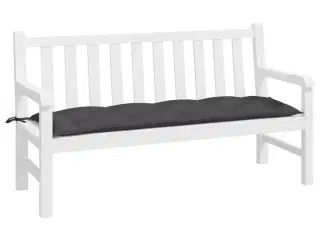 Hynde til havebænk 150x50x7 cm oxfordstof antracitgrå