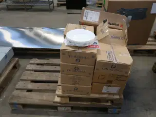 Ca 225 stk. Arcoroc dyb tallerken