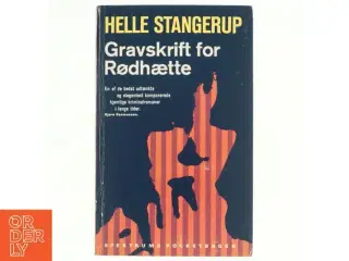 Gravskrift for Rødhætte af Helle Stangerup (Bog)