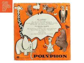 Børne Polyphon vinylplade EPS 13 (str. 18 x 18 cm)