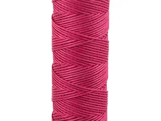 Bambussnor, tykkelse 1 mm, mørk pink, 65m/ 1 rl.