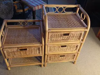 Bambus kommoder i meget pæn stand