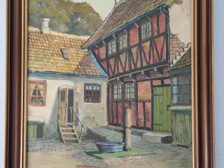 Maleri V.Haycock, V.Brunø, E.Bülow