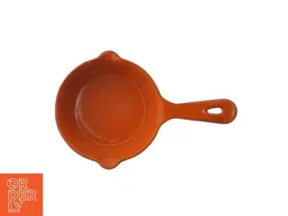 Mini Emaljeret Støbejerns stegepande (str. Ø 9,5 cm)