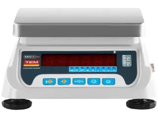Butiksvægt – 3 kg/1 g – 6 kg/2 g – LED