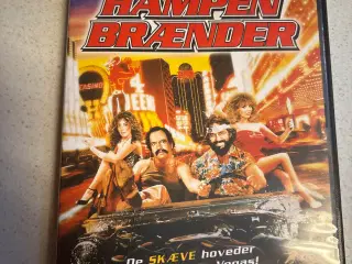 Hampen brænder 