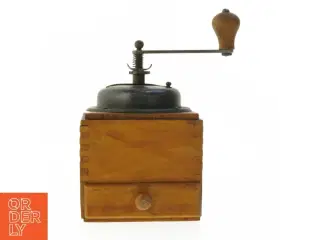 Vintage kaffekværn (str. 12x12x10 cm)
