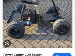 Golf buggy single seat