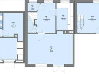 75 m2 lejlighed i Hundested