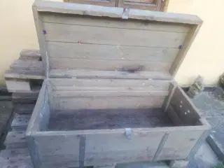 Træværktøjs kasse