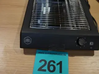 OBH Nordica flad brødrister 2635 - sort