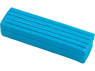 Modellervoks, str. 13x6x4 cm, blå, 500 g/ 1 pk.