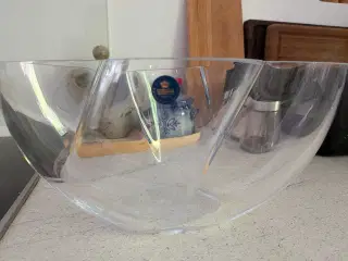 Holmegaard frugtskål, klart glas Gardenia