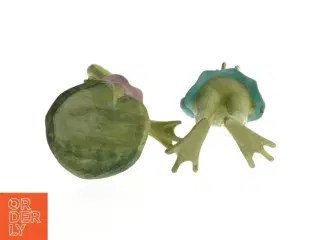 Frø prins og prinsesse dekoration (str. 16 cm)