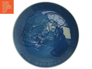 Juleplatte 1963 fra B&G (str. Ø 18 cm)