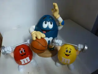 Figur i plast til Slik M&M