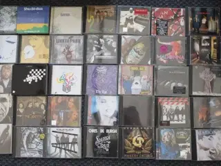 Mange forskellige cd A til Z