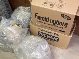 Stor samling kuglepenne