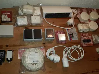 Værktøj og el-ting 31 dele. Nyt. Nypris 1600 kr.