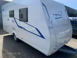2025 - Caravelair ALBA 472   Letvægt campingvogn kan trækkes af de fleste el og hybrid biler