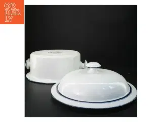 Dansk Bistro serveringsfad med låg (str. 28 cm)