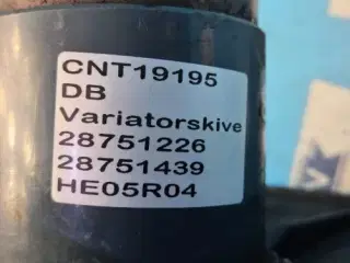 Dronningborg D7500 Variatorskive 28711000