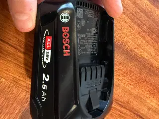 Bosch 18v batteri 2.5ah