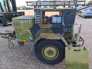 DALSTED DT1300 generatoranlæg på 1 akslet trailer