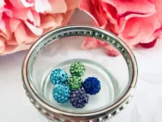 Perler, Rhinstensperler- disko kugler 