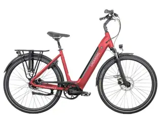 Lindebjerg 28'' Elcykel - Center Royal, Mat rød