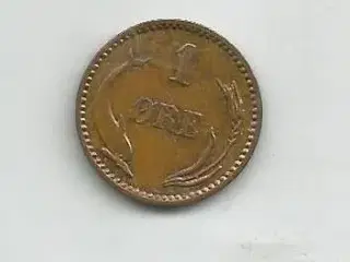 1 øre bronze  1902