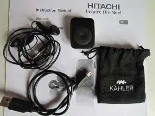 Hitachi DMP470E 4GB MP3 og WMA afspiller