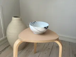 Royal Copenhagen Sort Mega Riflet Skål Ø 18 cm - P