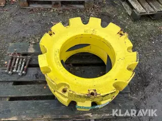 Fælgvægte John Deere R26/311 - 205 kg 2 styk