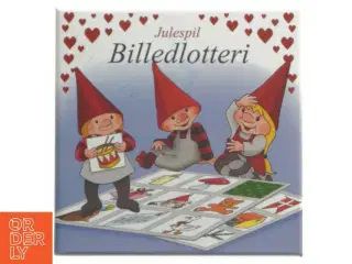 Billedlotteri spil fra Søborggaard (str. 14,5x14,5 cm)
