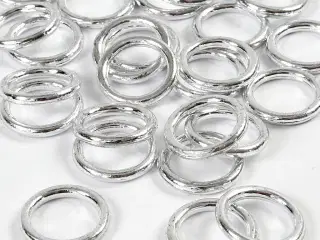 Plastringe 15 mm, 25 stk. til kreative projekter