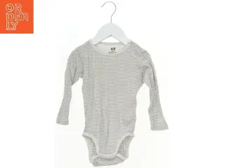 Langærmet bodystocking med striber fra H&M (str. 80)