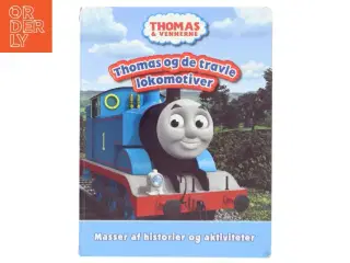 Thomas & vennerne - Thomas og de travle lokomotiver af Britt Allcroft (Bog)