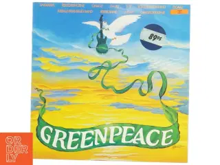 Greenpeace vinylplade fra Greenpeace Records (str. 31 x 31 cm)
