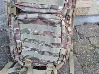 Camouflage rygsæk
