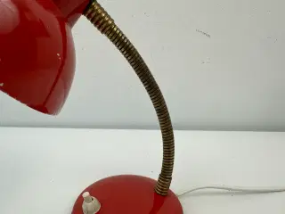 Retro bordlampe, rød