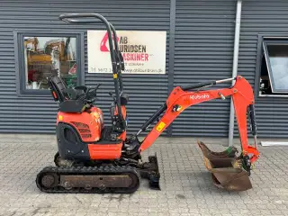 Kubota U10-3 Hurtig skifte +3skovle
