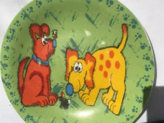 Børnetallerkner porcelæn