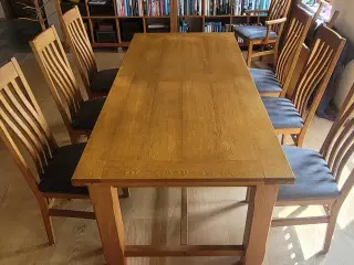 Spisebord massiv eg. Provance oiled OAK 200x90 