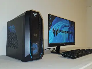 i5 RTX Gamer Pc + 27" Skærm