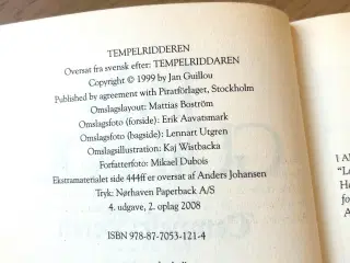 Tempelridderen af Jan Guillou