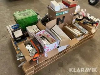Blandet lot materialer